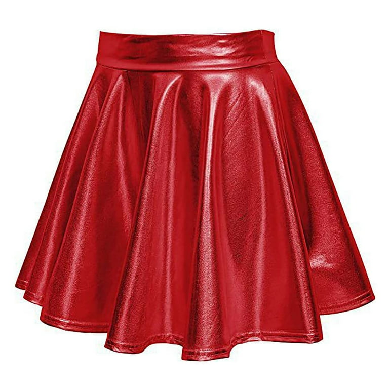 knee length dresses for ladies Waverly Red Racer-Neck Sleeveless Skater Mini Dress  Club L London