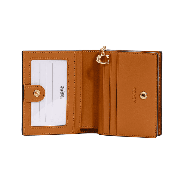 Cartera Mujer Coach Original Snap Wallet Small Khaki Coach Walmart en linea