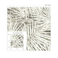 thumbnail image 7 of Stacy Garcia Home Pavestone Fossil Palm Peel and Stick Wallpaper - 20.5 in. W x 10 ft. L Roll, 7 of 7