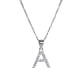 thumbnail image 2 of Dije Letra A Inicial Plata .925 con Cadena de Plata .925, 2 of 4