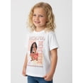 thumbnail image 3 of Moana Ocean Chose Me Girls Short Sleeve Graphic T-Shirt, Sizes 4-16, 3 of 7