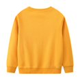 thumbnail image 5 of Paokuoon Boys Toddler Sweatshirts Yellow Car Long Sleeve Sweaters Crewneck Tops Shirts 1-8 Y, 5 of 10