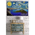 thumbnail image 3 of Crater Lake National Park, Starry Night National Park Series (36x54 Giclee Gallery Art Print, Vivid Textured Wall Decor), 3 of 3