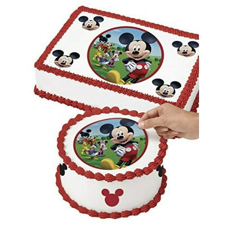 Disney Mickey Mouse Clubhouse Sugar Sheets, Mickey