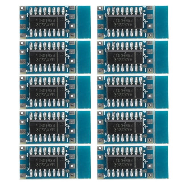 10 Uds MCU Mini RS232 a TTL convertidor para placa de módulo adaptador Arduino MAX3232