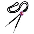 thumbnail image 1 of Seductive Luscious Bite Biting Lip Western Southwest Cowboy Necktie Bow Bolo Tie, 1 of 3