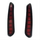 thumbnail image 1 of Car Rear Bumper Reflector Brake Light for Honda Civic Type R Red, 1 of 5