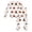 White, variant on Toddler Kids Two-Piece Outfit Long Sleeve Pumpkin Print Round Neck Tops Pants Loungewear Toddler Girl Outfits Kids Clothes Size 2-3T