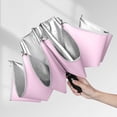 thumbnail image 3 of YSTIANN Reverse Umbrella with Reflective Strips, 3-Fold Automatic Sun & Rain Protection - Double-Layer Windproof Design for Outdoor Travel & Commuting AZ78-4815, 3 of 6