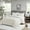 Ivory + faux fur + Twin+1, variant on TENGDA Twin Size Faux Fur Down Alternative Comforter Mini Set Checkerboard Pattern Ivory