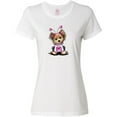 thumbnail image 3 of Inktastic Love Bug Yorkie Women's T-Shirt, 3 of 5