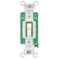 thumbnail image 1 of Interruptor bipolar Leviton de 30 amperios, 120/277 V, color marfil, 1 of 1