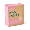 Diaper Dekor Eko Mini Refills, 2 Count | ONLY Eco-Friendly Diaper Pail Refills Made With 70% Recycled Materials | Quicker, Easier & More Cost Effective than Trash Bags