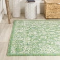 thumbnail image 6 of JONATHAN Y SANTA MONICA 8 x 10 Area Rug, Tela Bohemian Textured Weave Floral - Cream/Green, SMB100F-8, 6 of 11