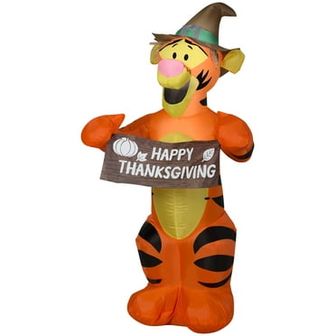 Gemmy Airblown-Harvest Tigger-SM-Disney
