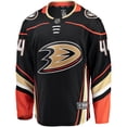 thumbnail image 3 of Men's Fanatics Ross Johnston Black Anaheim Ducks Home Premier Breakaway Player Jersey, 3 of 3