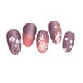 thumbnail image 2 of Mode Femme Impression Ongles Flocon de Neige de Noël Plaque en Acier Modèle d'Impression Ongles, 2 of 3