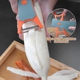 thumbnail image 3 of 2 In 1 Food Peeler Melon Vegetable Fruit Potato Peeling Kitchen Tool Gadgets, 3 of 5