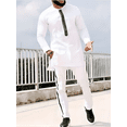 thumbnail image 4 of Nuevo traje de camiseta y pantalón de manga larga estilo étnico africano Dashiki para hombre, top con estampado de personalidad, vestido de banquete para eventos de tamaño estándar S-2XL, 4 of 5