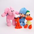 thumbnail image 2 of 4 pcs/set Pocoyo Elly Pato Loula Soft Plush Stuffed Figure Toy kids gift, 2 of 4