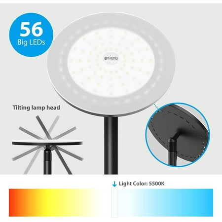 Trond Led Torchiere Floor Lamp Dimmable 30w 5500k Natural Daylight Not Warm Yellow Max 4200 Lumens 71 Inch Canada Trond Led Torchiere Floor Lamp Dimmable, Trond Led Floor Lamp