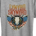 thumbnail image 3 of Lynyrd Skynyrd - Americana Steer Skull - Women's Short Sleeve Graphic T-Shirt, 3 of 5