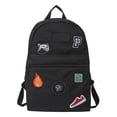 thumbnail image 1 of Fashionable all-match backpack new model junior high school student bag couple large capacity backpack, 1 of 3