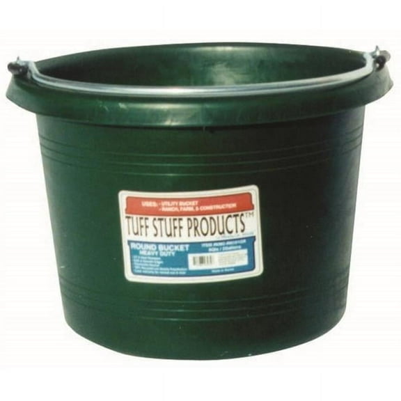 Tuff Stuff Products RN-PR 8 qt. Round Bucket, Purple