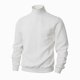 thumbnail image 1 of Ceisia Men's All Gift Seasons Casual Solid Color Knitted Fabric Round Neck Long Sleeve Shirt - Comfortable Daily Outdoor Wear, 1 of 7