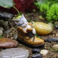 thumbnail image 5 of Farfi Miniature Tortoise DIY Handmade Resin Fairy Garden Figurine for Gift (Squirrel), 5 of 13