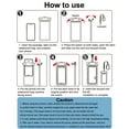 thumbnail image 4 of Guardoinrt Waterproof Mobile Phone Pouch 7.2 Inch Smartphone Dry Bag with Lanyard Sealing Climbing Universal Protection Case White 1Set, 4 of 6
