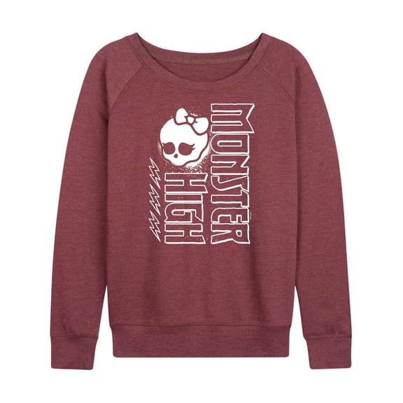 Monster High - Monster High Splatter - Women's Lightweight French Terry Long Sleeve Shirt