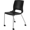 thumbnail image 4 of HON Motivate Seating 4-Leg Stacking Chair Onyx/Platinum 2/Carton MG101ON, 4 of 6