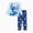 Stitch Blue, variant on Disney Minnie Mouse Girls Shirts Pink Ruffle Top Printed Leggings 2 Piece Outfit Toddler Kids 2T