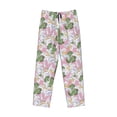 thumbnail image 4 of Xecao Lilies Flowers Men's Straight Lounge Pajama Pants: The Ultimate in Comfortable Sleepwear, 4 of 9