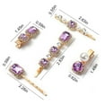 thumbnail image 3 of Coofit Épingle à Cheveux Vintage Mode Perle Fausse Barrette pour Femmes, 3 of 10