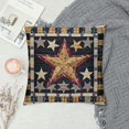 thumbnail image 2 of Chilfamy Throw Pillow Covers Reversible Western Texas Star and Primitive Berry Country 4th of July Soft Couch Pillow Covers for Sofa Bedroom Decorative Cushion Case Home Decor White, 2 of 5