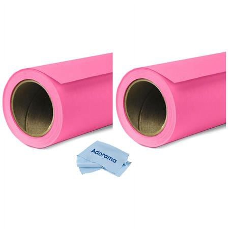 UPC: 0192223039063 | 2 Pack Widetone Seamless Background Paper  86  wide x 36  Tulip  #37 – With Microfiber Cleaning Cloth