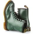 thumbnail image 4 of Dr Martens 1460 Smooth Women's 8 Eyelet Lace Up Leather Ankle Boot in Green Size 8.5, 4 of 6