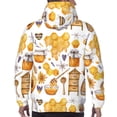 thumbnail image 7 of Junzan Honey Bee Set for Men's Hoodie - Fall Pullover Hooded Sweatshirt-Hooded Sweatshirt for Men - Men's Stylish Sweatshirt for Winter & Autumn-4X-Large, 7 of 7