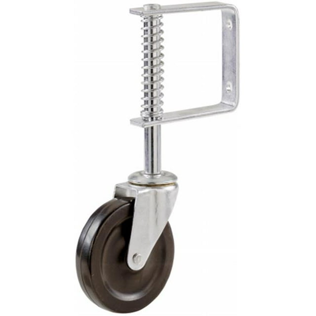 4" Roulette de Porte avec Support à Ressort Réglable