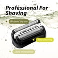 thumbnail image 7 of 2-Pack 32B Electric Shaver Replacement Heads for Series 3, Compatible with 320, 330, 340, 350CC Series Electric, Black, 7 of 7