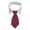 Hot Pink, variant on YAYUBA Cat Dog Neck Tie, Adjustable Dog Cat Tie Collar Formal Pet Neck Set for Dogs Cats Party and Photo