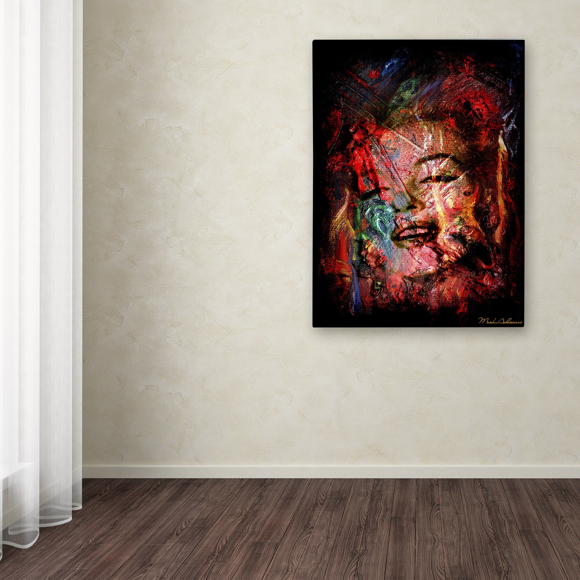 Mark Ashkenazi 'Marilyn Monroe VII' Canvas Art