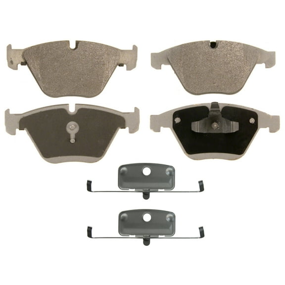 Wagner ThermoQuiet MX918A Semi-Metallic Disc Brake Pad Set Fits select: 2007-2013 BMW 328, 2010-2012 BMW 335