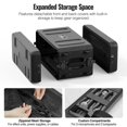 thumbnail image 4 of Rack Case Phenyx Pro PRCSE-4U 4U resistente a golpes e impermeable, 4 of 8