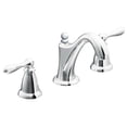 thumbnail image 2 of Moen Caldwell Two-Handle High Arc Bathroom Faucet, 2 of 2