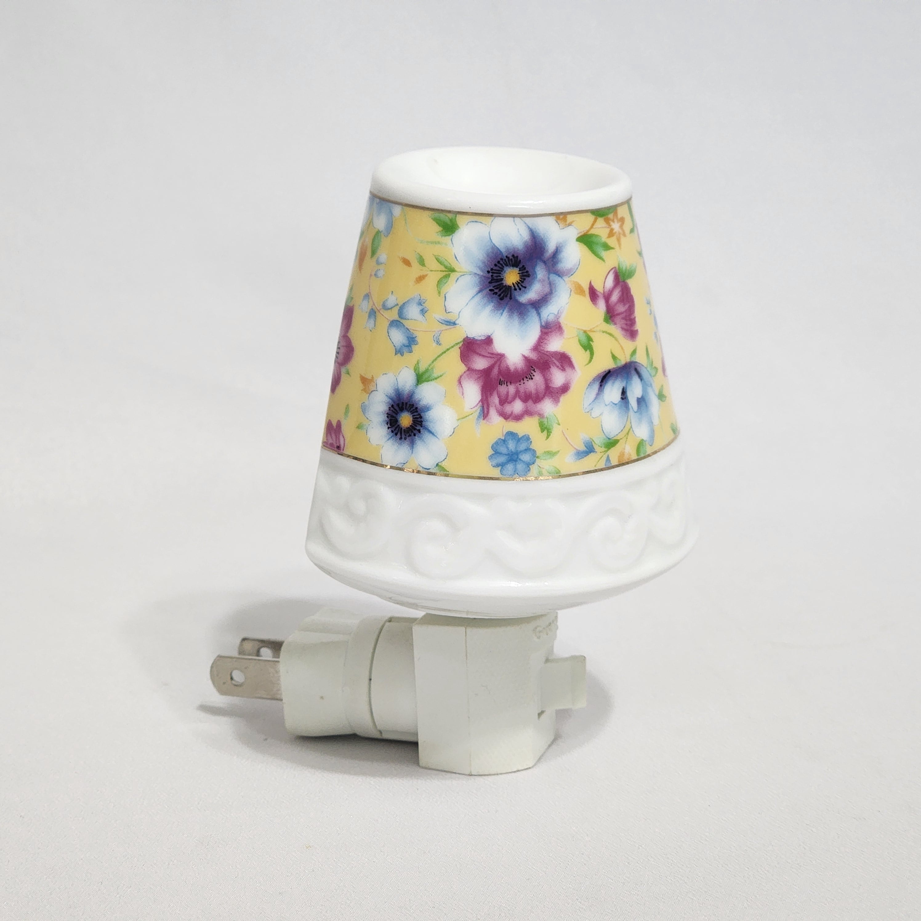 83049 Guangli Ceramic Plug In Night Lamp Oil Warmer Lamp