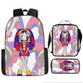 thumbnail image 1 of The Amazing Digital Circus Amazing Digital Circus Cartoon Student Backpack, 1 of 2