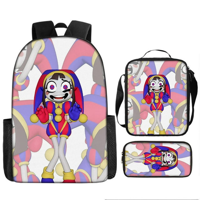The Amazing Digital Circus Amazing Digital Circus Cartoon Student Backpack